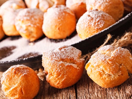 Castagnole – италиански сладки пържени топчета - снимка на рецептата